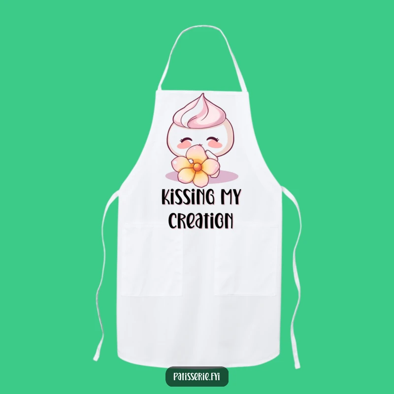 Funny Meringue Kiss Apron - Bake with Gentle Sweetness Gift