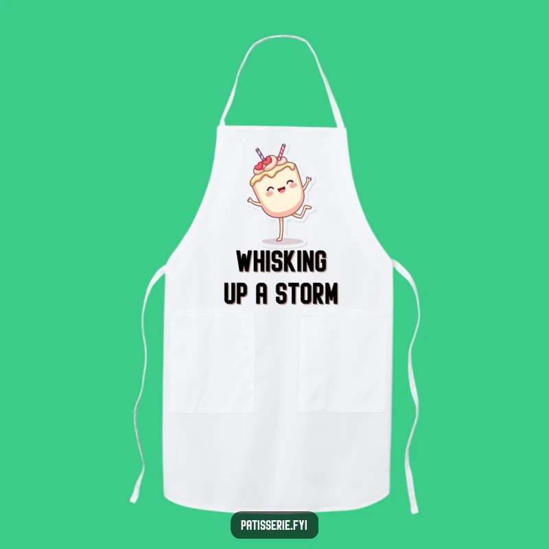 Funny Cake Pop Cartwheel Apron: Cook with Joy, Perfect Gift for Bakers