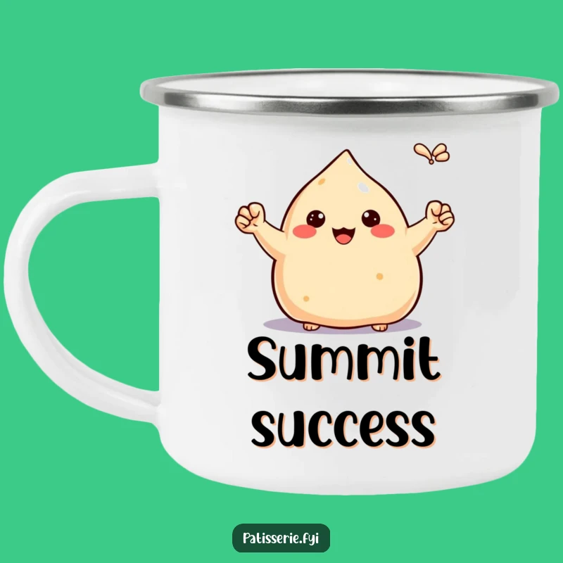 Funny Proud Samosa Camping Mug - Victory Celebration for Adventurers