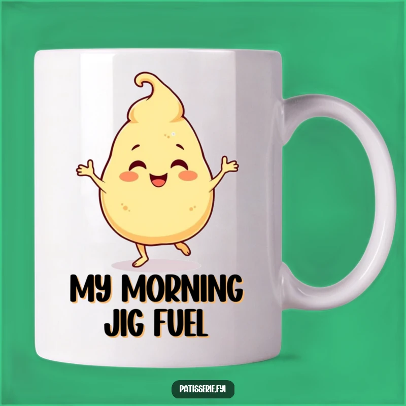 Funny Giggling Profiterole Mug: Hilarious Jigging Dessert, Perfect Gift!