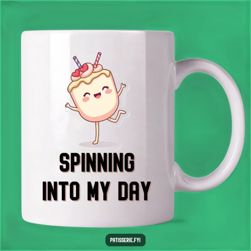 Funny Cake Pop Cartwheel Mug: A Delightful Treat, Perfect Funny Gift for Joyful Moments