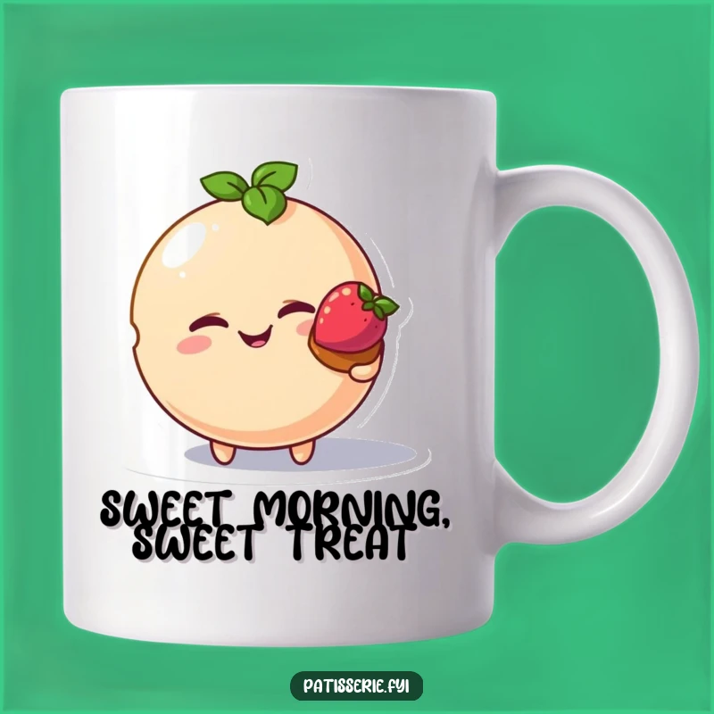 Funny Winking Macaron Mug - Sweet Treat Gift for Dessert Lovers!