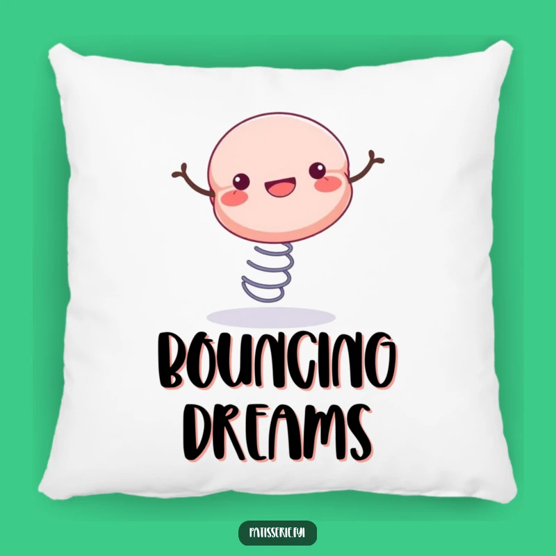 Funny Macaron Pillow - Cozy Comfort with a Bouncy Sweet Design