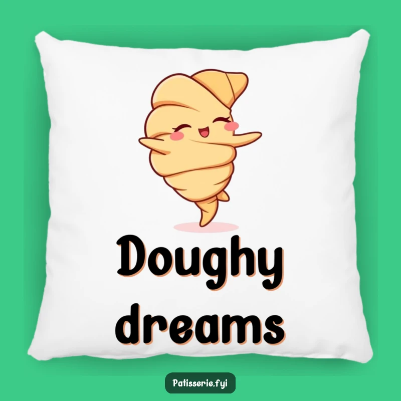Funny Croissant Pillow - Cozy Comfort with a Witty Pastry Design