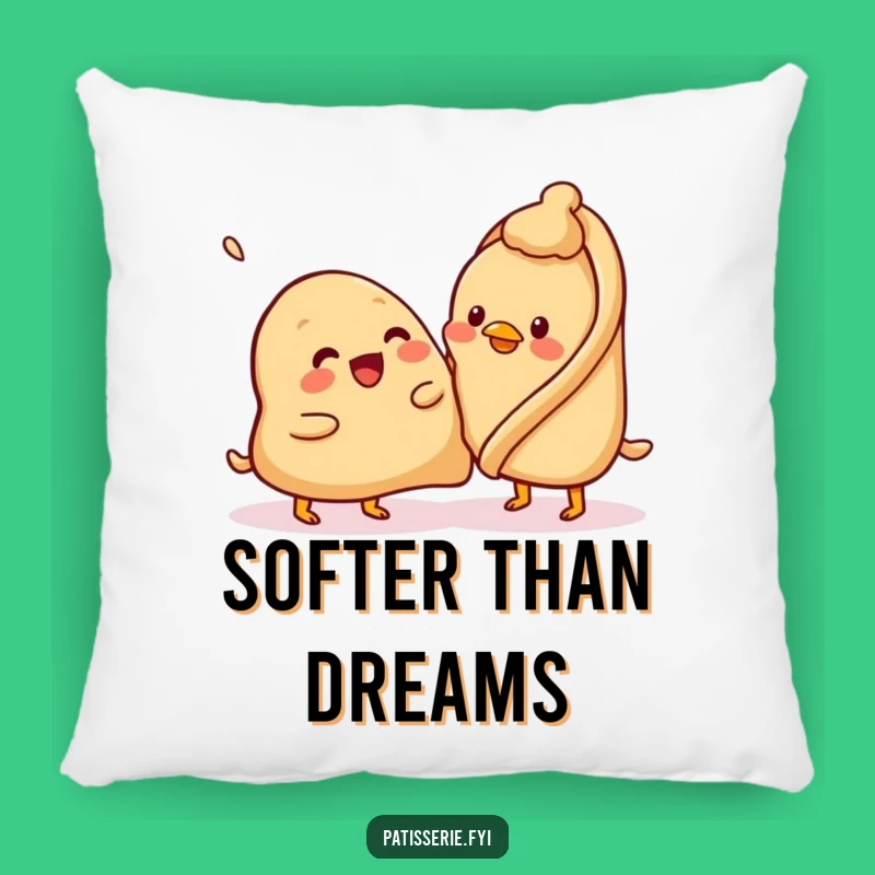 Funny Samosa Patting Pillow - Cozy & Adorable Snack Comfort