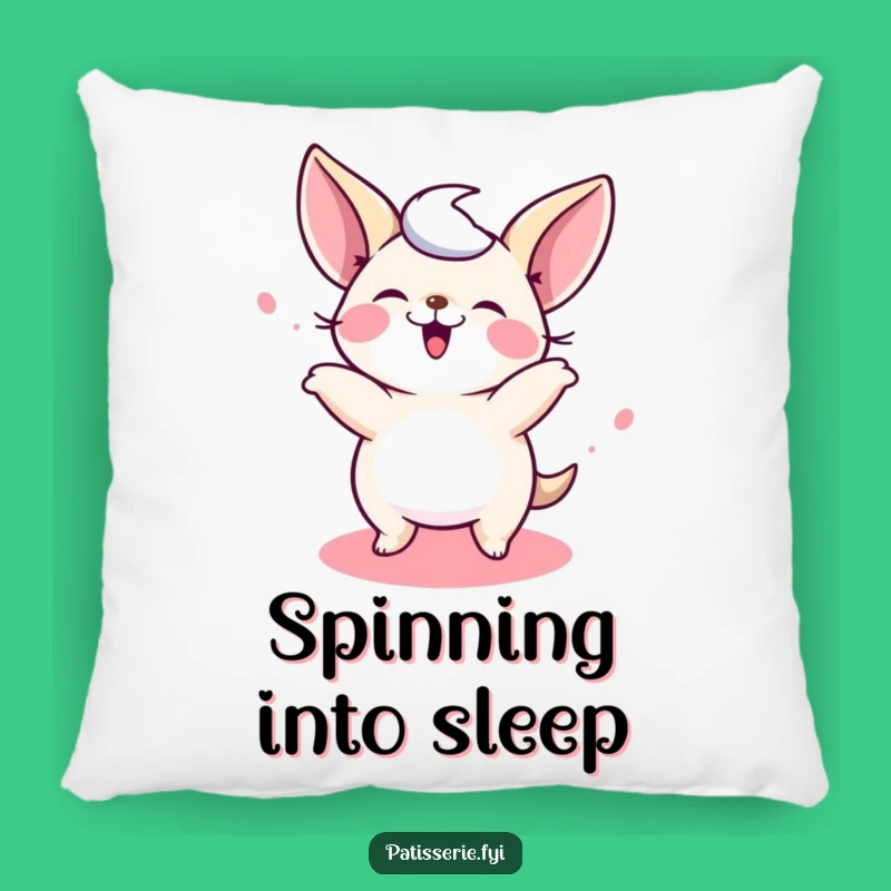 Funny Petit Four Pillow - Cozy Giggling Treat Comfort Gift