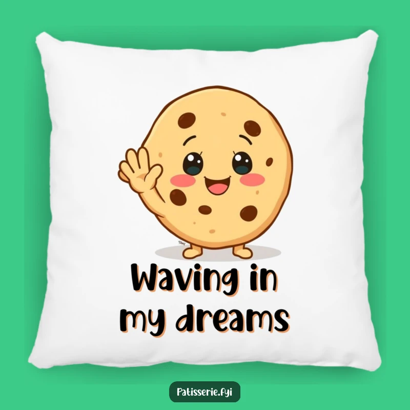 Funny Cookie Wave Pillow: Snuggle Up with Smiles, Perfect Gift for Cozy Hugs