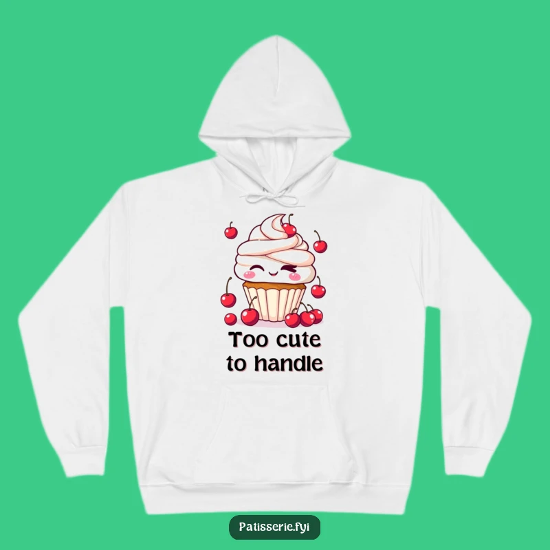 Funny Kawaii Cupcake Hoodie: Cozy Up with a Cheeky Juggler's Sweetness Gift