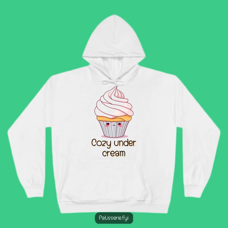 Funny Shy Cupcake Hoodie: Cozy and Hilarious Comfort for Introverts