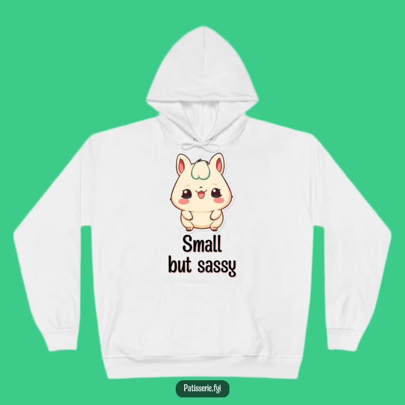 Cozy Funny Petit Four Hoodie: Cheeky Pastry Comfort for Fun