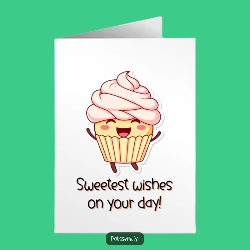 Free Printable Cupcake Birthday Card: Joyful Frosting Fun for Sweet Celebrations!