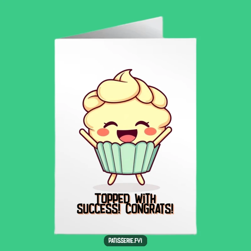 Celebrate sweet successes with this free printable congratulations card! Print at home for a delightful and funny message.