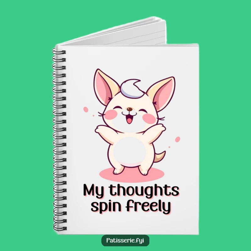 Funny Petit Four Notebook - Jot Down Giggles & Ideas Gift
