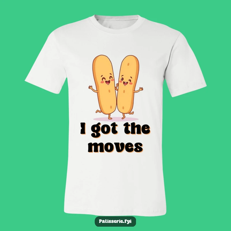 Funny Baguette T-Shirt - Silly Dance Food Tee, Perfect Funny Gift