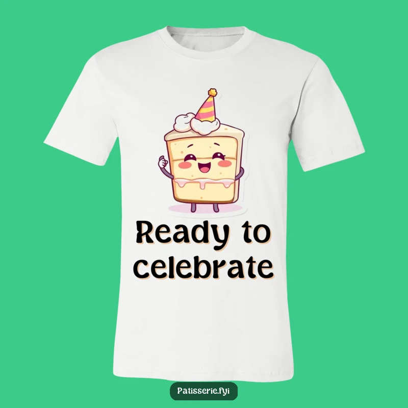 Funny Cake Giggle T-Shirt: Party Character, Perfect Hilarious Gift Tee