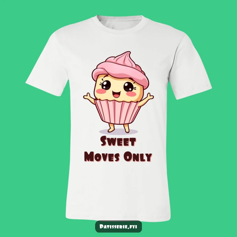 Funny Giddy Cupcake T-Shirt - Silly Dancing Treat Tee for a Humorous Gift