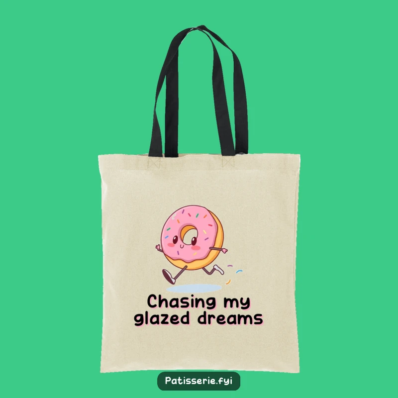 Funny Donut Tote Bag: Carry Your Speed, Fun Funny Gift