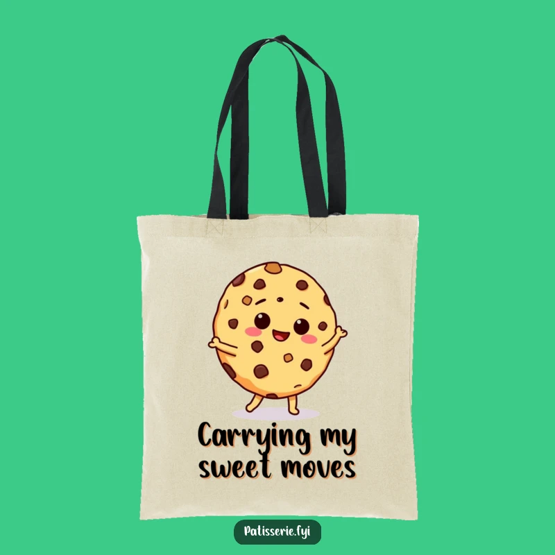 Funny Giddy Cookie Dance Tote Bag: Carry Your Laughs, Ideal Fun Gift for Shoppers