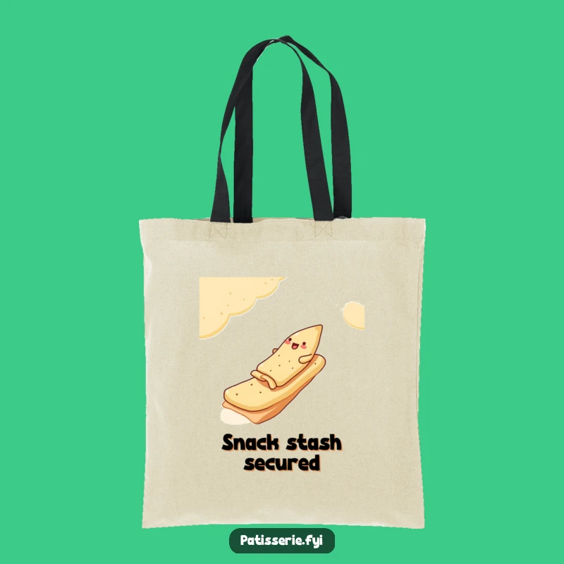 Funny Jolly Samosa Tote Bag: Carry Your Snacks in Style